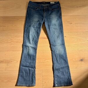 Guess Women's Low Rise Skinny Boot Adrianna Jeans